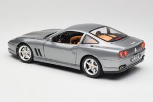 Ferrari 550 Maranello Silber Bburago 1:18 3344 Metall – Bild 7 von 8