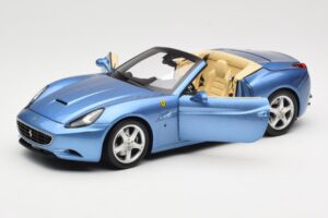 Ferrari California Hellblau Hot Wheels 1:18 N2043 Metall – Bild 2 von 8