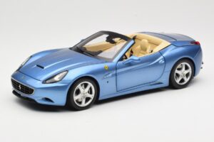 Ferrari California Hellblau Hot Wheels 1:18 N2043 Metall