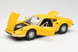 Ferrari Dino 246 GT Gelb Anson 1:18 30301W Metall – Bild 2 von 8
