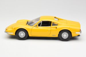 Ferrari Dino 246 GT Gelb Anson 1:18 30301W Metall – Bild 4 von 8