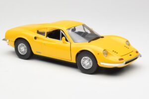 Ferrari Dino 246 GT Gelb Anson 1:18 30301W Metall – Bild 6 von 8