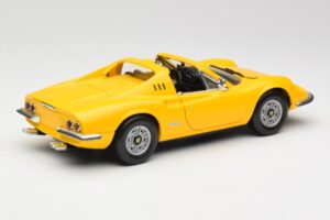 Ferrari Dino 246 GTS Gelb Hot Wheels 1:18 23920 Metall – Bild 3 von 8