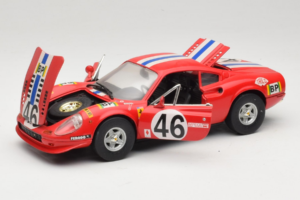 Ferrari Dino 246 GT #46 Rot Anson 1:18 3580-P1 Metall – Bild 2 von 8