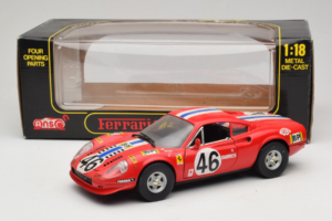 Ferrari Dino 246 GT #46 Rot Anson 1:18 3580-P1 Metall – Bild 8 von 8