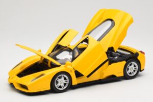 Ferrari Enzo Gelb Hot Wheels 1:18 C1550 Metall – Bild 2 von 8