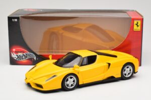 Ferrari Enzo Gelb Hot Wheels 1:18 C1550 Metall – Bild 8 von 8