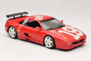 Ferrari F355 Berlinetta Rot mit weissen Rädern UT Models 1:18 180074020-P2 Metall – Bild 6 von 8