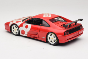 Ferrari F355 Berlinetta Rot mit weissen Rädern UT Models 1:18 180074020-P2 Metall – Bild 7 von 8