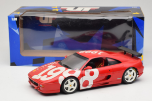 Ferrari F355 Berlinetta Rot mit weissen Rädern UT Models 1:18 180074020-P2 Metall – Bild 8 von 8
