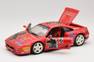 Ferrari F355 Berlinetta Diavia #6 Rot UT Models 1:18 180074020-P3 Metall – Bild 2 von 8