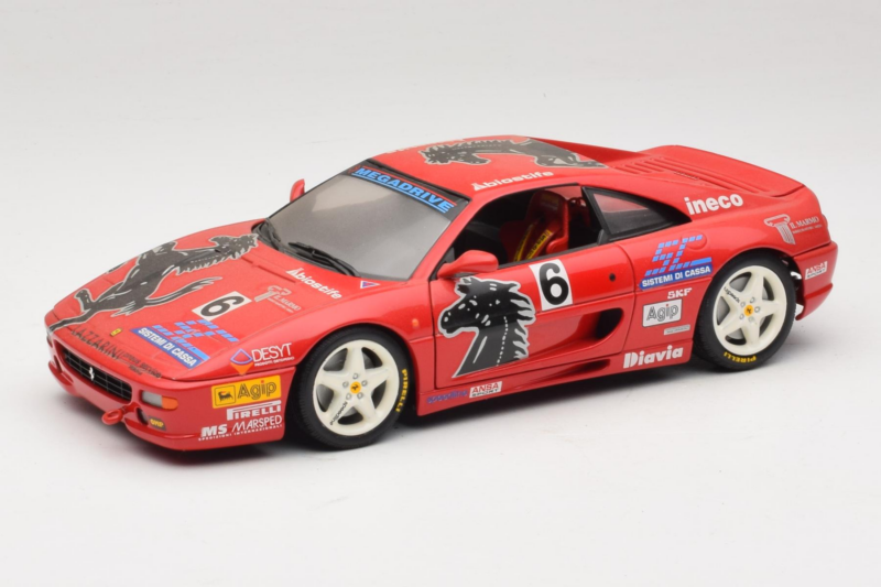 Ferrari F355 Berlinetta Diavia #6 Rot UT Models 1:18 180074020-P3 Metall