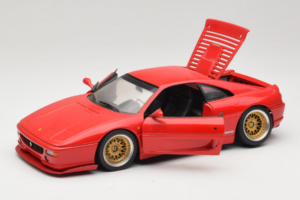 Ferrari F355 Berlinetta Rot Mit Custom-Goldfelgen UT Models 1:18 180074020-P5 Metall – Bild 2 von 8