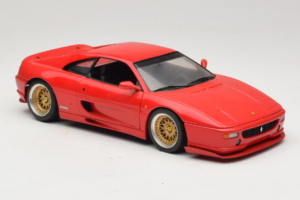Ferrari F355 Berlinetta Rot Mit Custom-Goldfelgen UT Models 1:18 180074020-P5 Metall – Bild 6 von 8