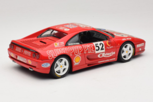Ferrari F355 Berlinetta Slushuppie #52 M. Peters Rot UT Models 1:18 180074020-P4 Metall – Bild 3 von 8
