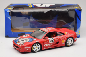 Ferrari F355 Berlinetta Slushuppie #52 M. Peters Rot UT Models 1:18 180074020-P4 Metall – Bild 8 von 8