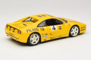 Ferrari F355 Coupe Films 18 #4 Reoloffs / Ansembourg Gelb UT Models 1:18 180074021-Y1 Metall – Bild 3 von 8