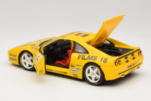 Ferrari F355 Coupe Films 18 #4 Reoloffs / Ansembourg Gelb UT Models 1:18 180074021-Y1 Metall – Bild 5 von 8