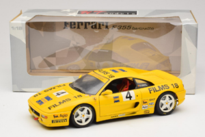 Ferrari F355 Coupe Films 18 #4 Reoloffs / Ansembourg Gelb UT Models 1:18 180074021-Y1 Metall – Bild 8 von 8