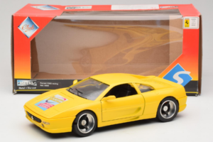 Ferrari F355 Racing Gelb Faszination Modelbau Limitierte Auflage Solido 1:18 9009 Metall – Bild 7 von 7