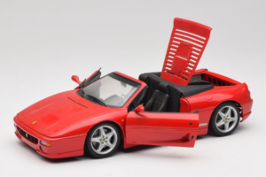 Ferrari F355 Spider Rot UT Models 1:18 180074030-P1 Metall – Bild 2 von 7