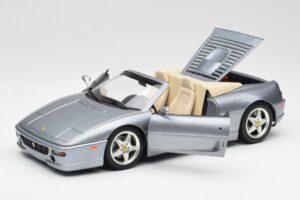Ferrari F355 Spider Silber Hot Wheels 1:18 23907-M1 Metall – Bild 2 von 8
