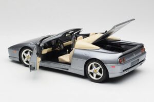 Ferrari F355 Spider Silber Hot Wheels 1:18 23907-M1 Metall – Bild 5 von 8