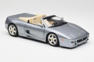 Ferrari F355 Spider Silber Hot Wheels 1:18 23907-M1 Metall – Bild 6 von 8