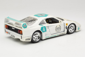 Ferrari F40 4444 Tage Garanta #4 Weiss Bburago 1:18 3332-W5 Metall – Bild 3 von 8
