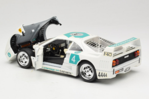 Ferrari F40 4444 Tage Garanta #4 Weiss Bburago 1:18 3332-W5 Metall – Bild 5 von 8