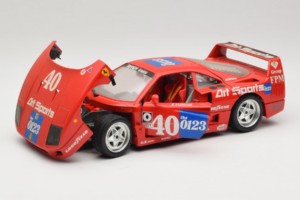 Ferrari F40 #40 J-P. Jabouille / O. Grouillard Art Sports 1987 Bburago 1:18 3332-A1 Metall – Bild 2 von 8