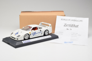Ferrari F40 Autoliv Weiss Limitierte Auflage 150 Stück Exclusive Cars 1:18 EC001 Metall – Bild 9 von 9