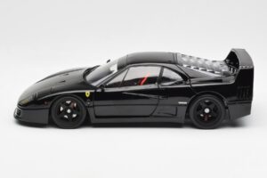 Ferrari F40 Schwarz Kyosho 1:18 08416BK Metall – Bild 6 von 10
