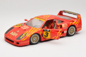 Ferrari F40 Evoluzione #3 Brummel Rot 1987 Bburago 1:18 3022-P2 Metall – Bild 2 von 8