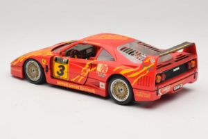 Ferrari F40 Evoluzione #3 Brummel Rot 1987 Bburago 1:18 3022-P2 Metall – Bild 7 von 8