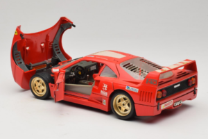 Ferrari F40 Evoluzione #1 Pirelli Rot 1992 Bburago 1:18 3042-P1 Metall – Bild 5 von 8