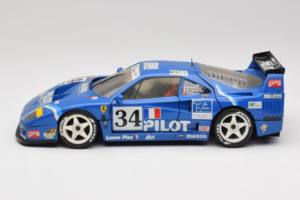 Ferrari F40 Evoluzione #34 Blau Custom 1987 Bburago 1:18 3032-C1 Metall – Bild 4 von 8