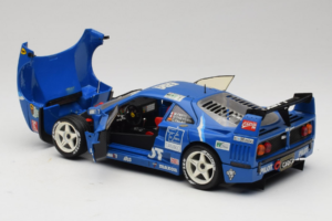 Ferrari F40 Evoluzione #34 Blau Custom 1987 Bburago 1:18 3032-C1 Metall – Bild 5 von 8