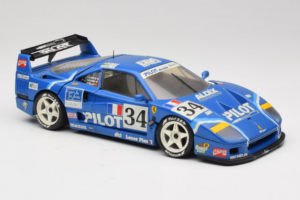 Ferrari F40 Evoluzione #34 Blau Custom 1987 Bburago 1:18 3032-C1 Metall – Bild 6 von 8