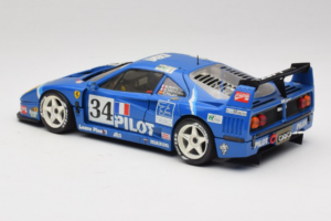 Ferrari F40 Evoluzione #34 Blau Custom 1987 Bburago 1:18 3032-C1 Metall – Bild 7 von 8