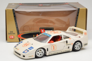 Ferrari F40 #1 Expert Weiss 1987 Bburago 1:18 3332-W2 Metall – Bild 8 von 8