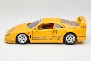 Ferrari F40 Interconti Car HiFi Gelb Bburago 1:18 3032-I1 Metall – Bild 4 von 8