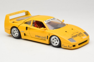 Ferrari F40 Interconti Car HiFi Gelb Bburago 1:18 3032-I1 Metall – Bild 6 von 8
