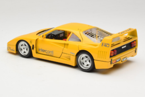 Ferrari F40 Interconti Car HiFi Gelb Bburago 1:18 3032-I1 Metall – Bild 7 von 8