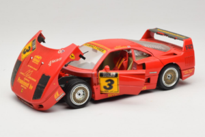 Ferrari F40 Kroymans #3 D. Waaijenberg Limitierte Auflage 1994 Bburago 1:18 3032-L2 Metall – Bild 2 von 8