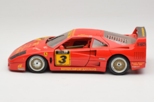 Ferrari F40 Kroymans #3 D. Waaijenberg Limitierte Auflage 1994 Bburago 1:18 3032-L2 Metall – Bild 4 von 8