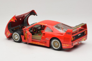 Ferrari F40 Kroymans #3 D. Waaijenberg Limitierte Auflage 1994 Bburago 1:18 3032-L2 Metall – Bild 5 von 8