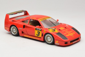 Ferrari F40 Kroymans #3 D. Waaijenberg Limitierte Auflage 1994 Bburago 1:18 3032-L2 Metall – Bild 6 von 8