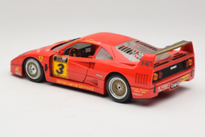 Ferrari F40 Kroymans #3 D. Waaijenberg Limitierte Auflage 1994 Bburago 1:18 3032-L2 Metall – Bild 7 von 8