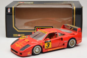 Ferrari F40 Kroymans #3 D. Waaijenberg Limitierte Auflage 1994 Bburago 1:18 3032-L2 Metall – Bild 8 von 8